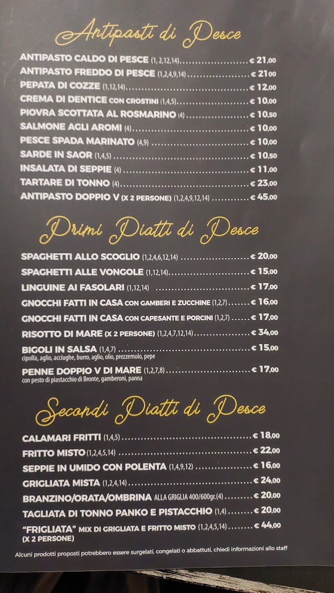Bar Ristorante Pizzeria Doppio V Photo Menu 9