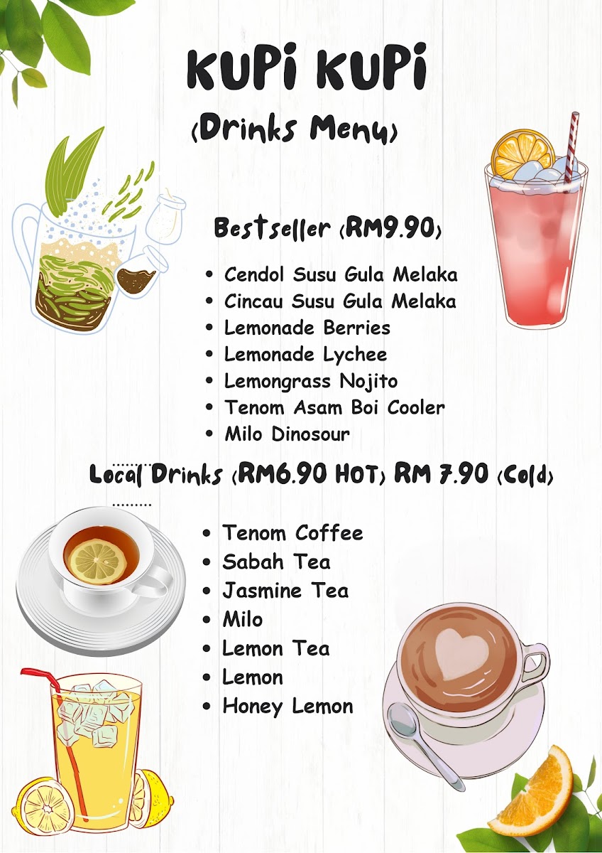 THE NATIVE CAFE Photo Menu 3