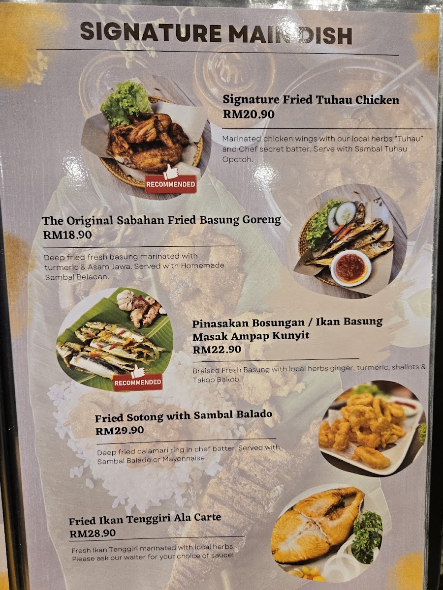 THE NATIVE CAFE Photo Menu 9
