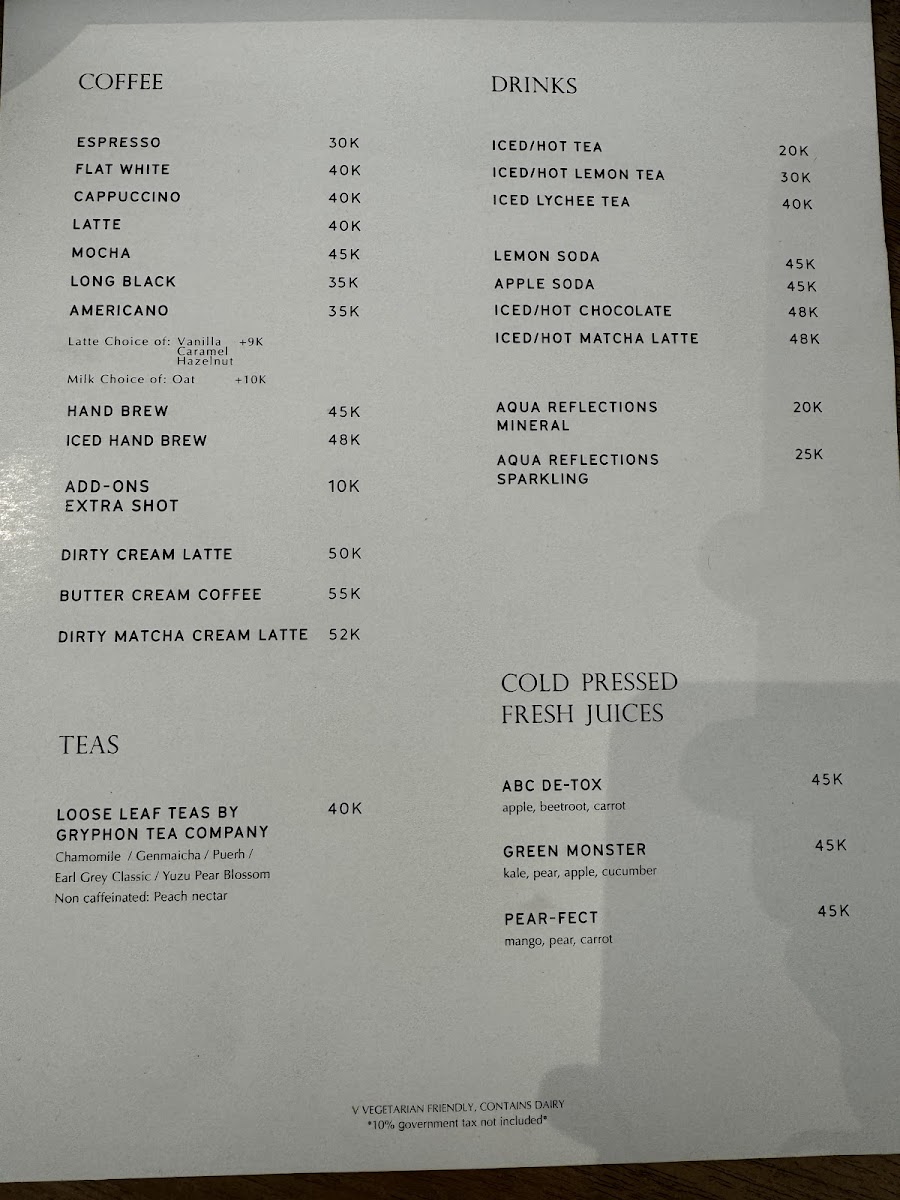 Hoods Coffee Photo Menu 4