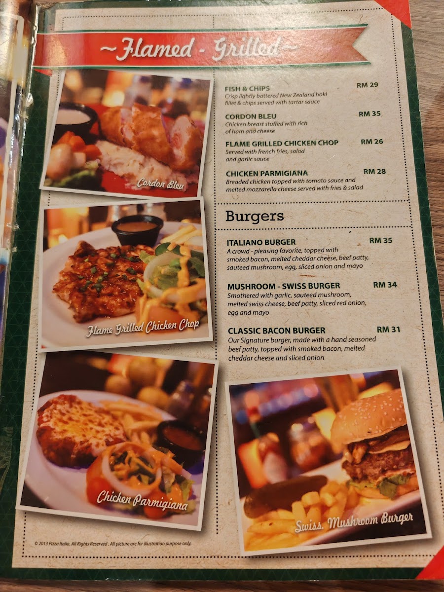 Pizza Italia Uptown Photo Menu 2