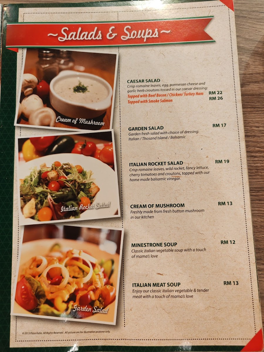 Pizza Italia Uptown Photo Menu 4