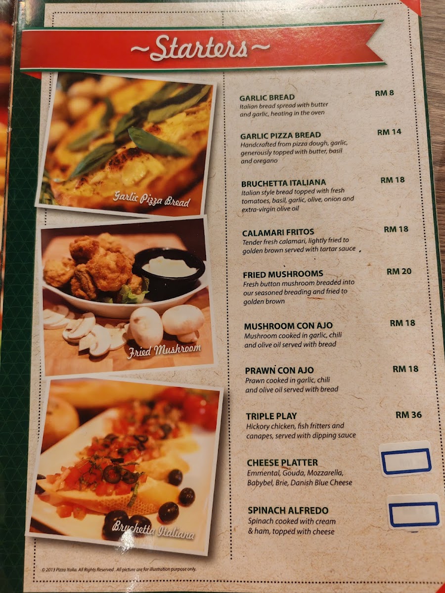 Pizza Italia Uptown Photo Menu 5