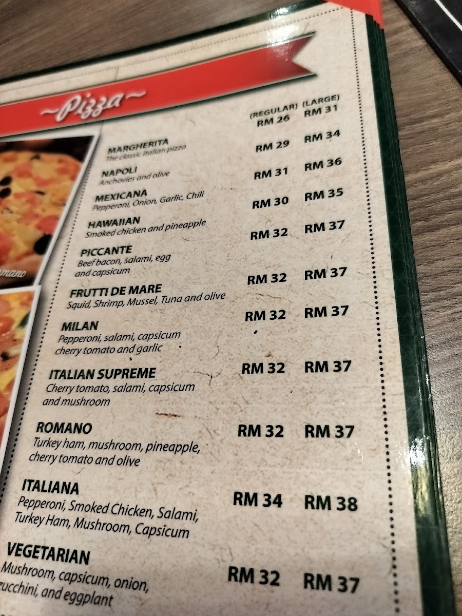 Pizza Italia Uptown Photo Menu 8