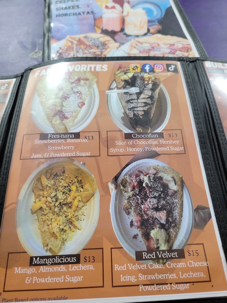OLLA OLLA CREPES Photo Menu 9