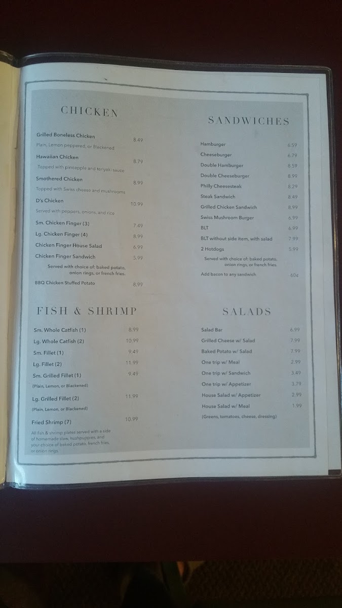 Crossroad's Steak & Grill Photo Menu 4