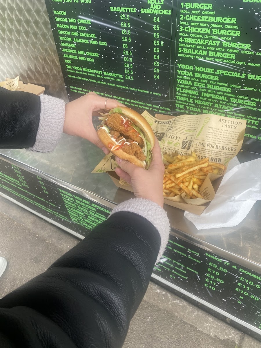 The Yoda Food Van Photo Menu 3