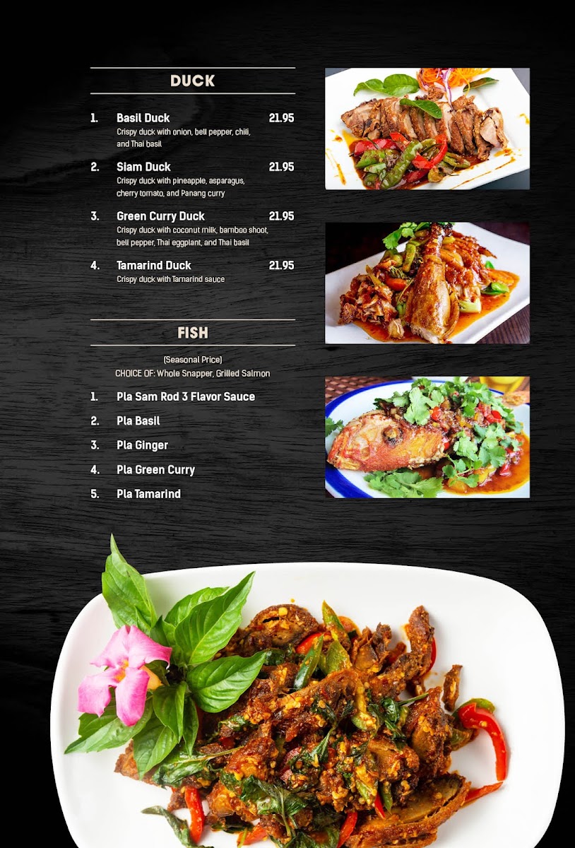 Baan Ta Thai Cuisine Photo Menu 2