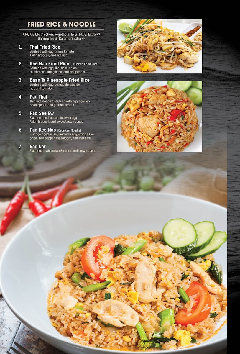 Baan Ta Thai Cuisine Photo Menu 4