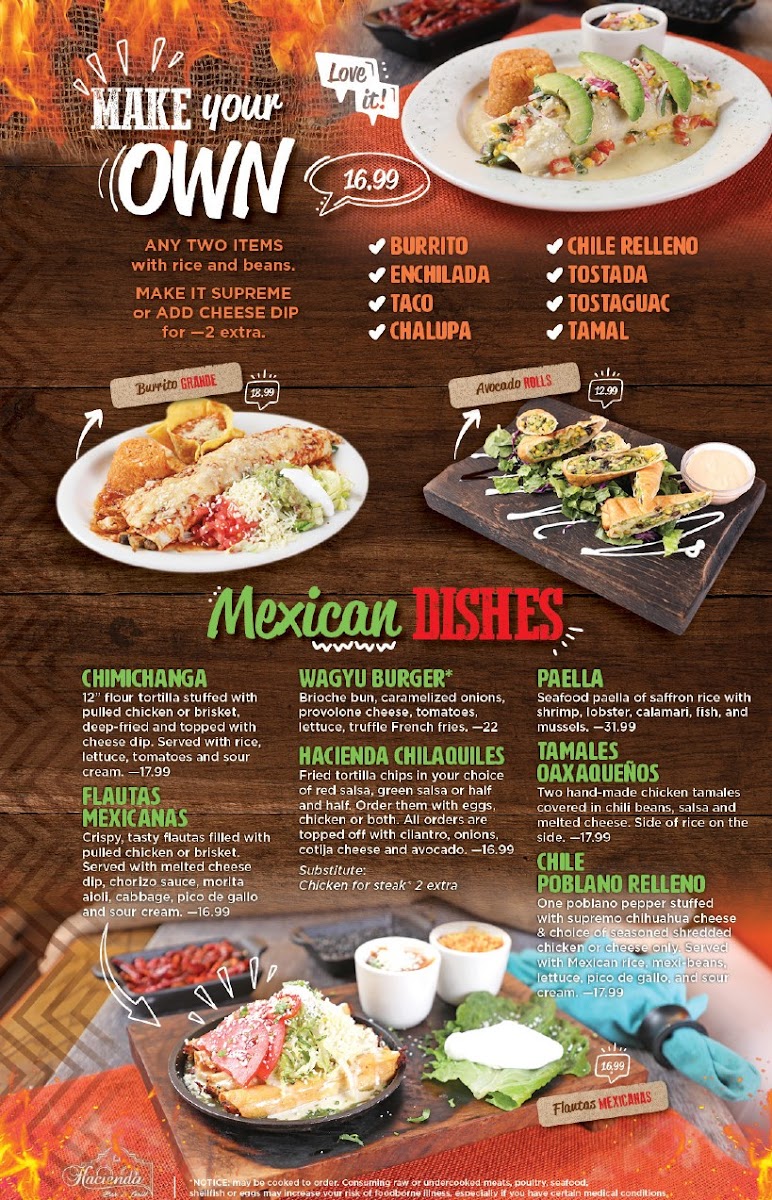 Hacienda Bar & Grill Photo Menu 4