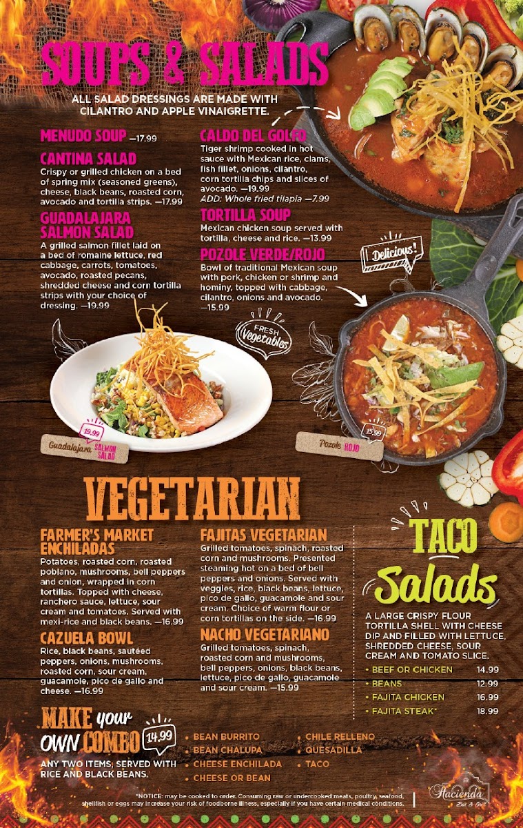 Hacienda Bar & Grill Photo Menu 5