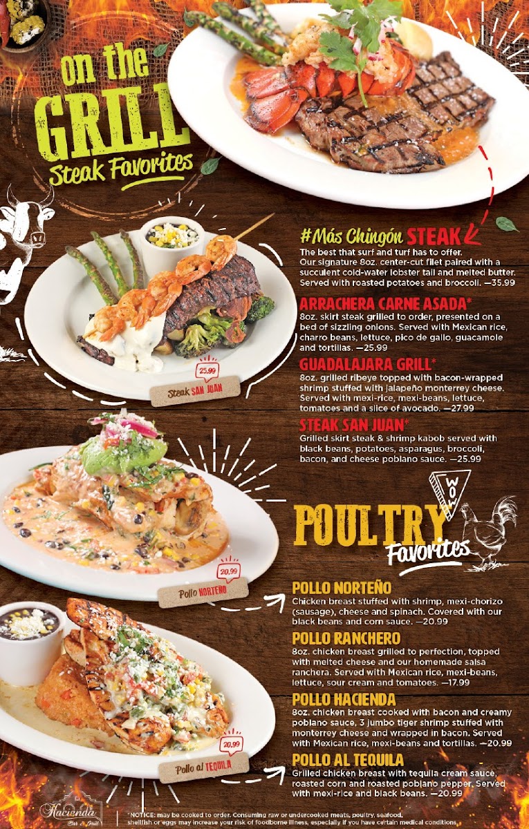 Hacienda Bar & Grill Photo Menu 7