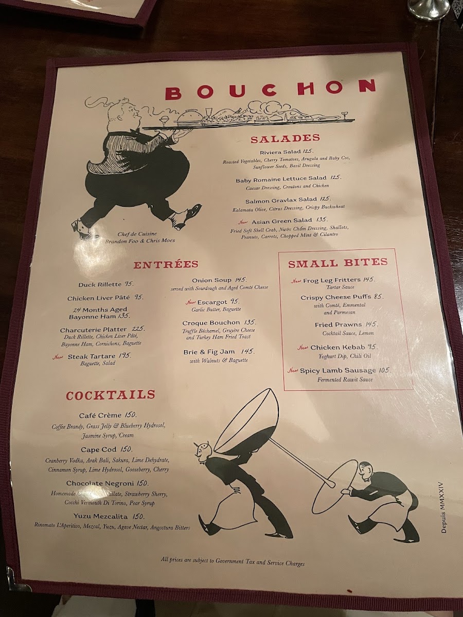 Bouchon Jakarta Photo Menu 7