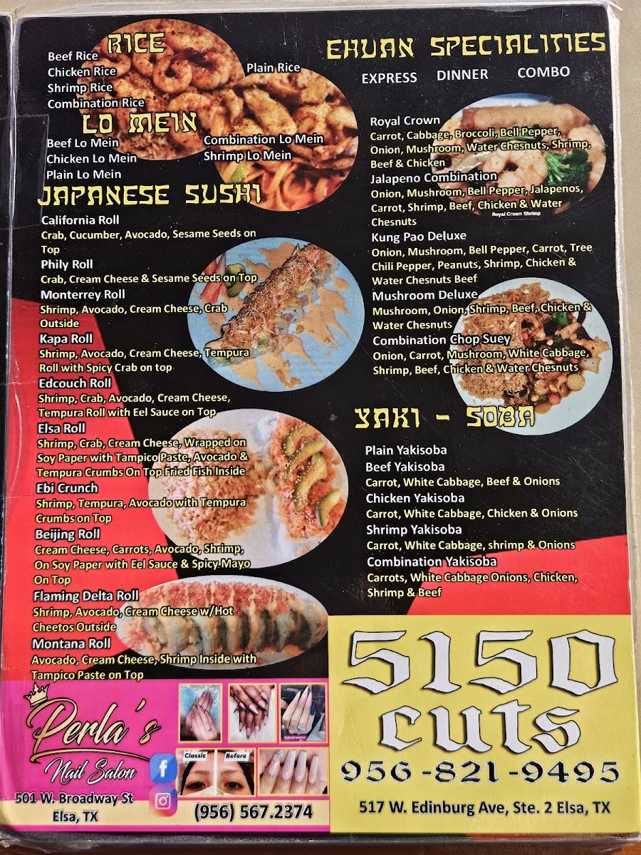 Beijing Express Photo Menu 3