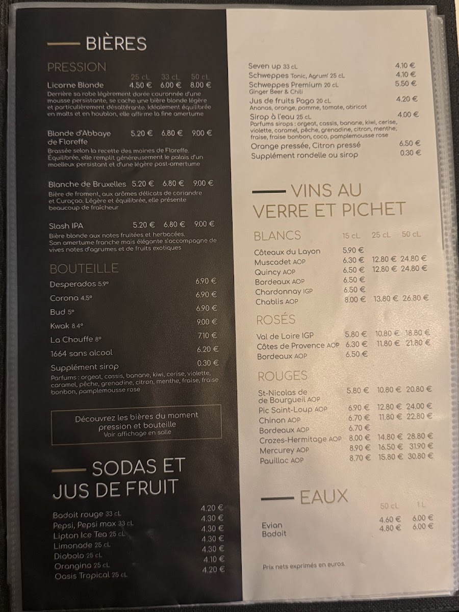 La Loco Photo Menu 1