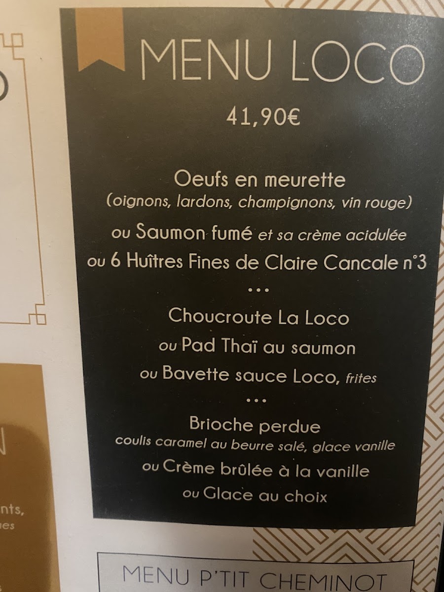 La Loco Photo Menu 7
