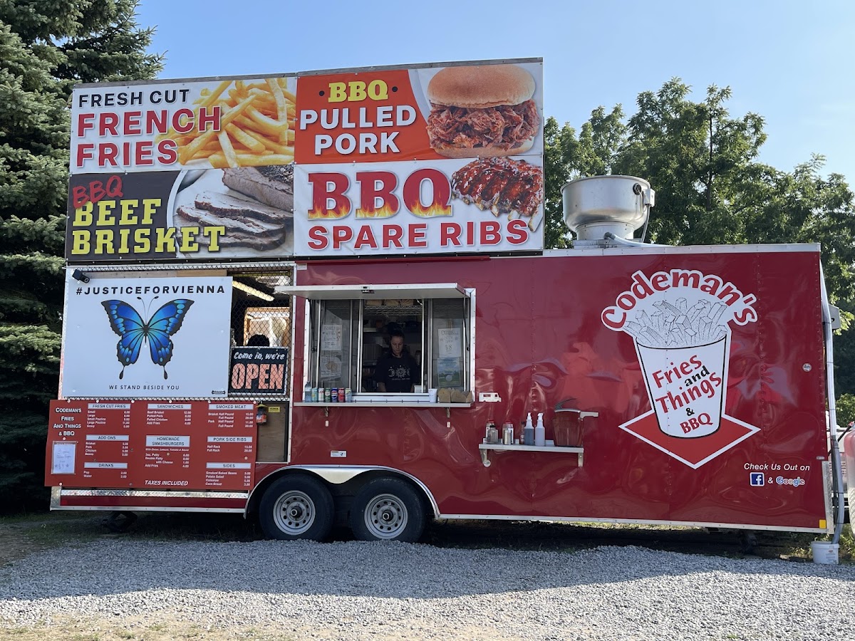 Codemans Fries & Things & BBQ & Catering Photo Menu 4