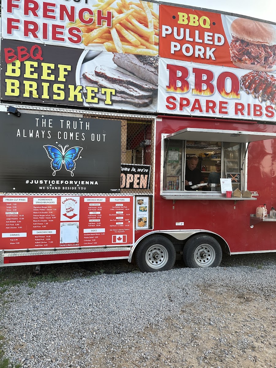 Codemans Fries & Things & BBQ & Catering Photo Menu 5