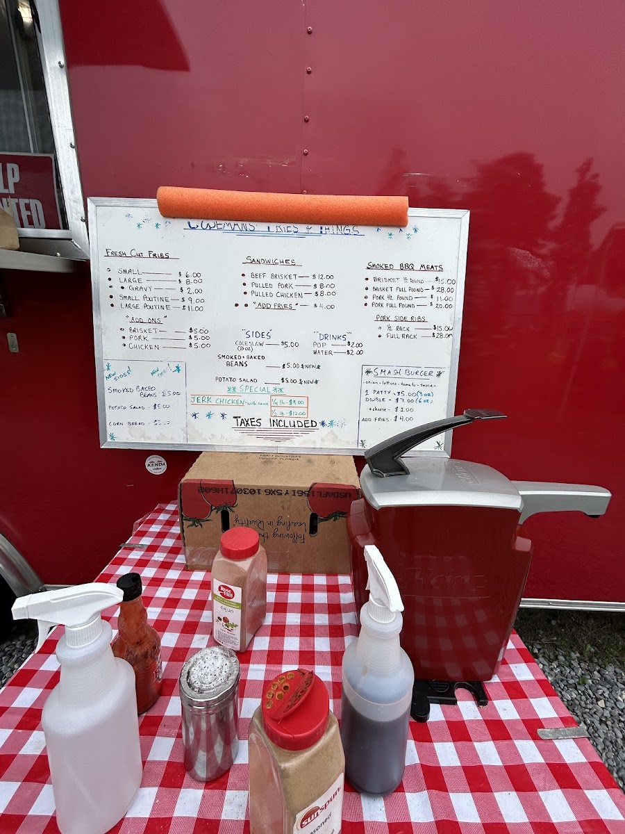 Codemans Fries & Things & BBQ & Catering Photo Menu 7