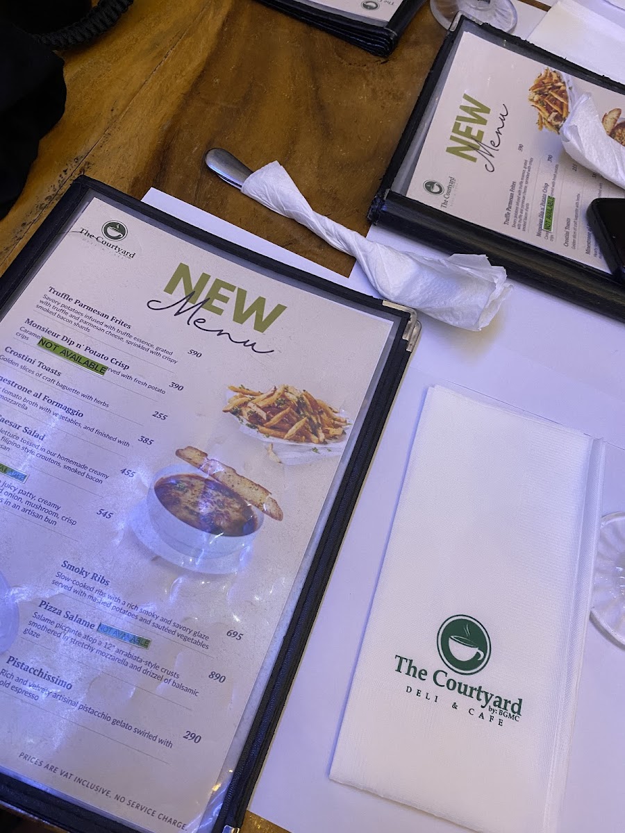 The Courtyard by BGMC Deli & Cafe Photo Menu 9