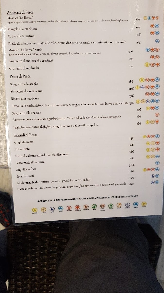 Ristorante La Barca di Miserocchi Andrea Photo Menu 2