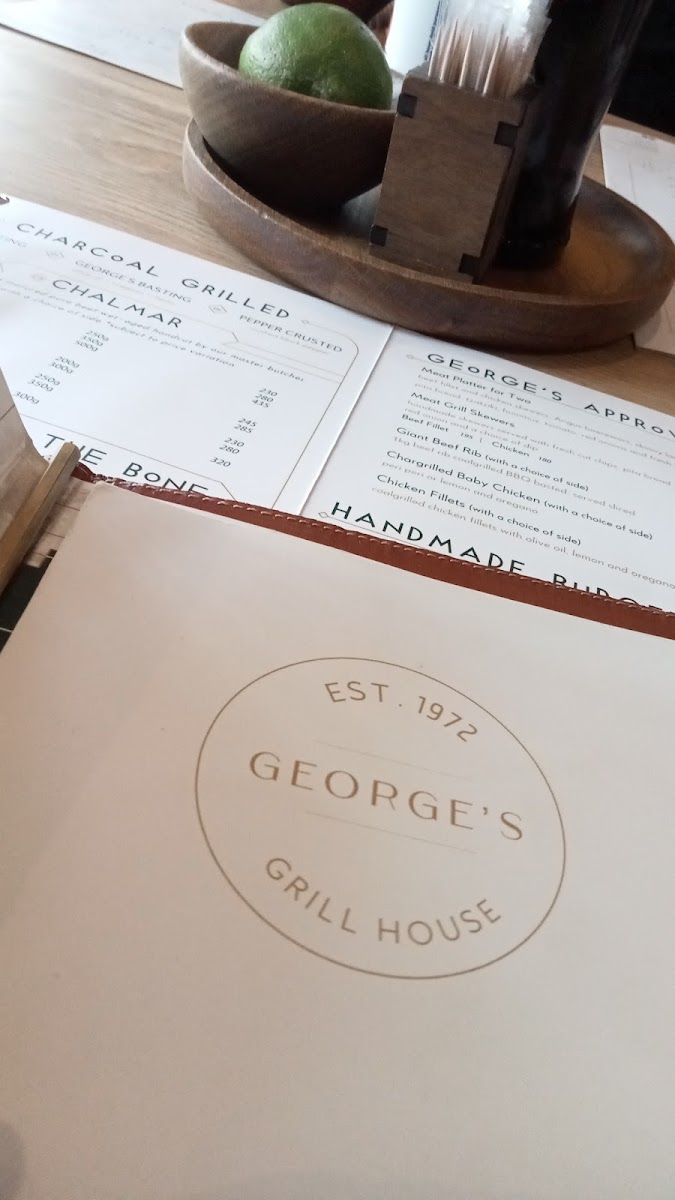 George's Grill House Linksfield Photo Menu 1