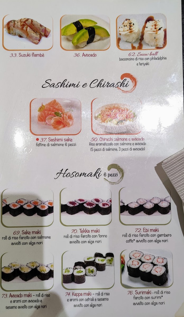 Ristorante Sushi Matteo Ventimiglia Photo Menu 1