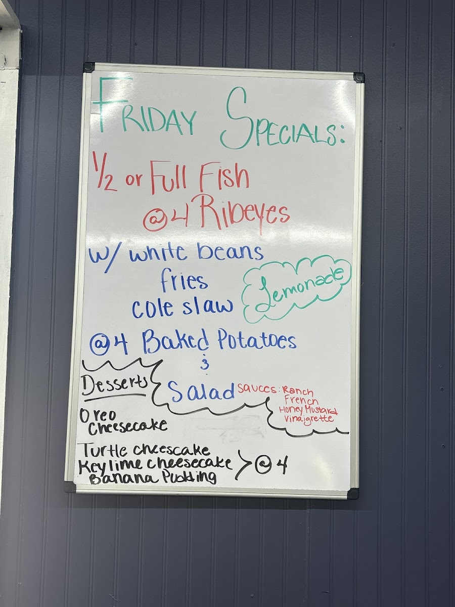 Santa Fe Diner Photo Menu 1