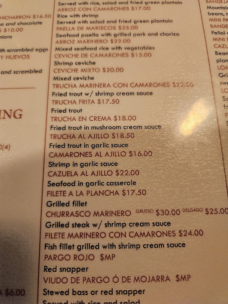 Gran Penol Restaurant & Bar Photo Menu 3