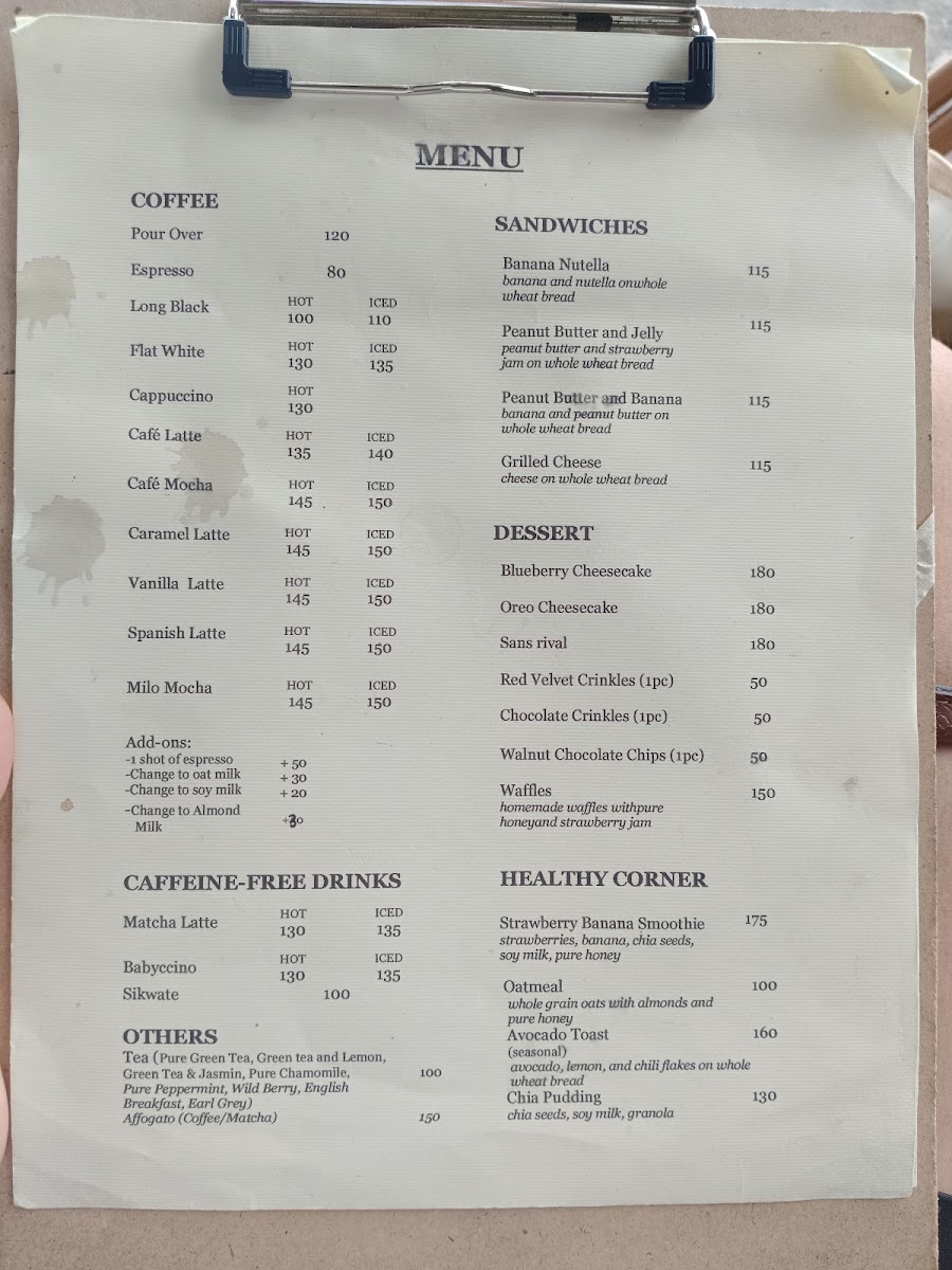 Tres Marias Cafe + Bar Photo Menu 2