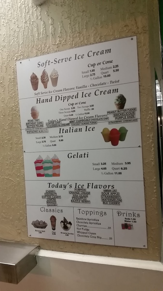 Sal's Italian Ice Photo Menu 8