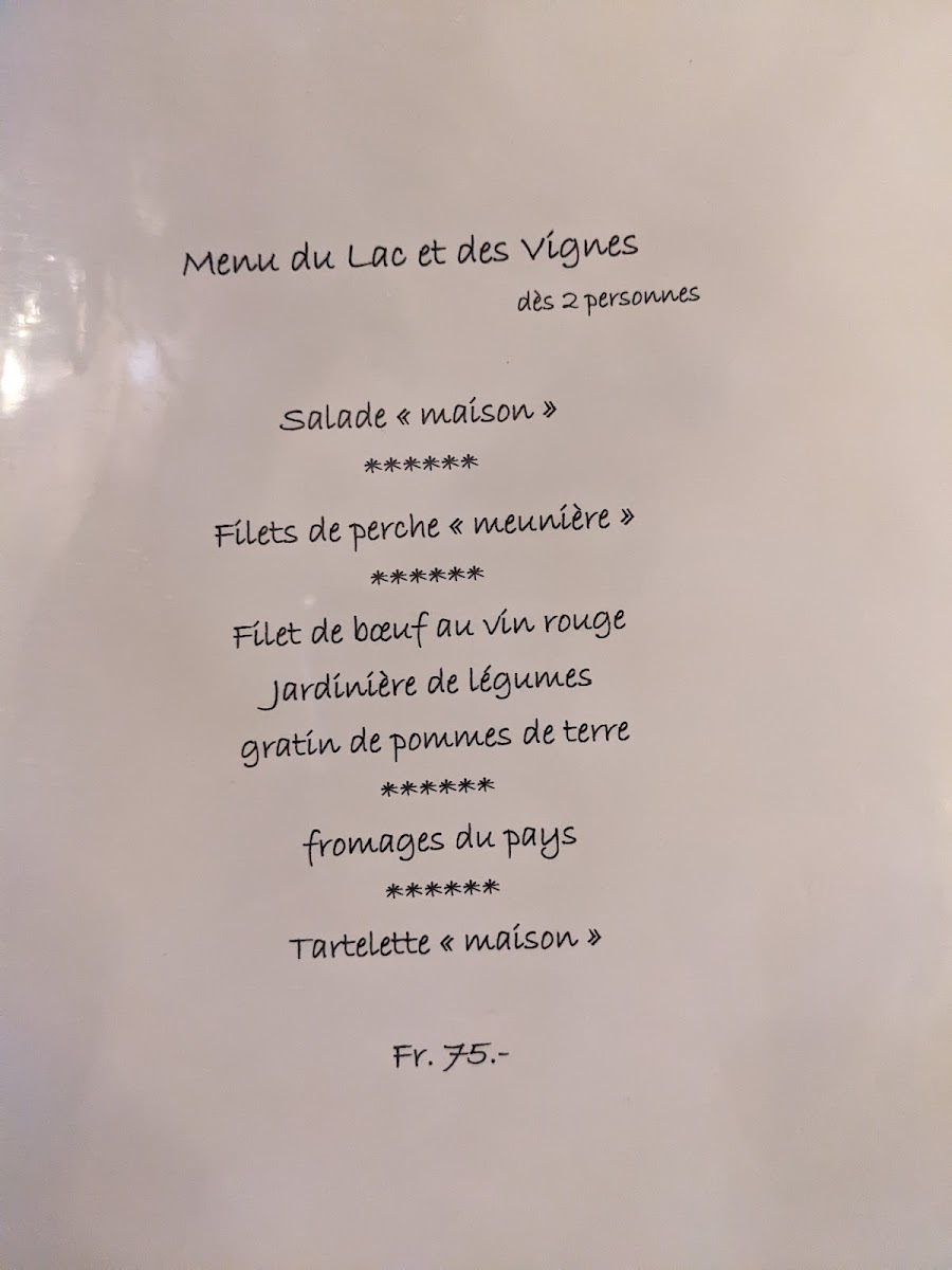 Restaurant de la Passade Photo Menu 1