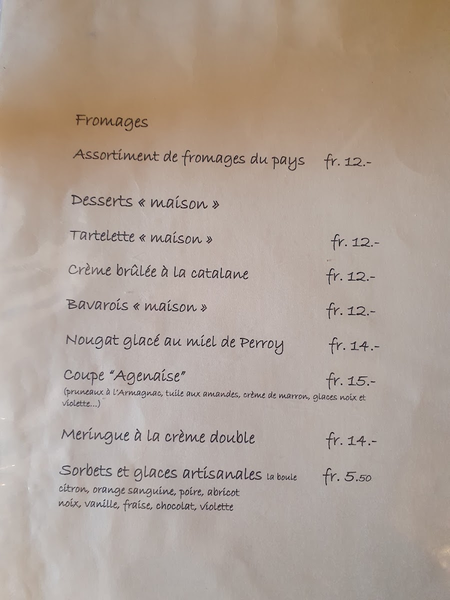 Restaurant de la Passade Photo Menu 2