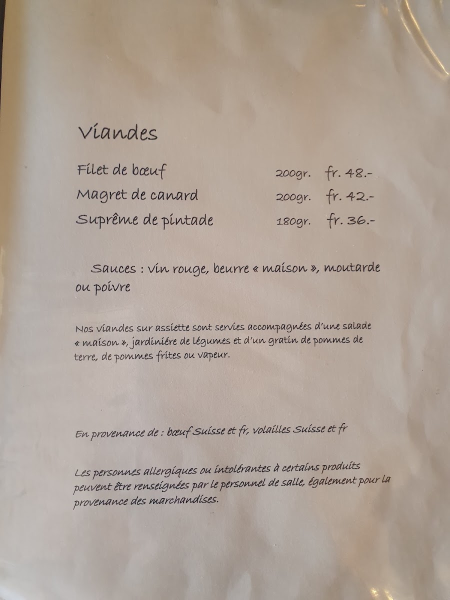Restaurant de la Passade Photo Menu 3