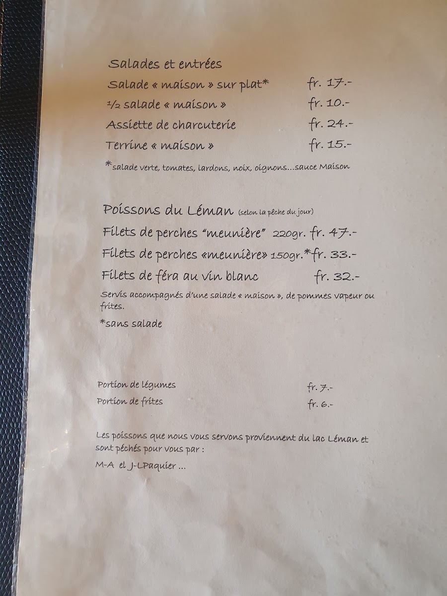 Restaurant de la Passade Photo Menu 7
