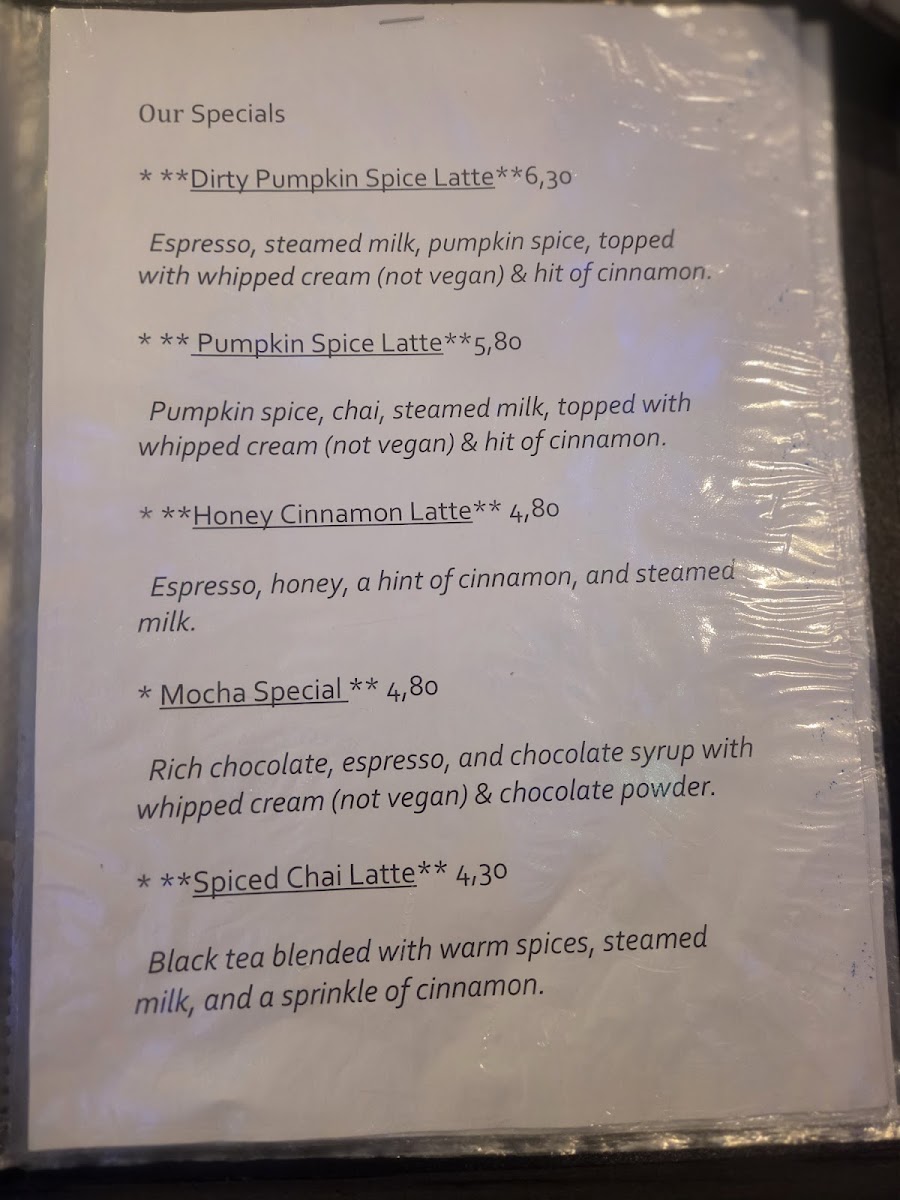 WhyNot Kaffee Photo Menu 5