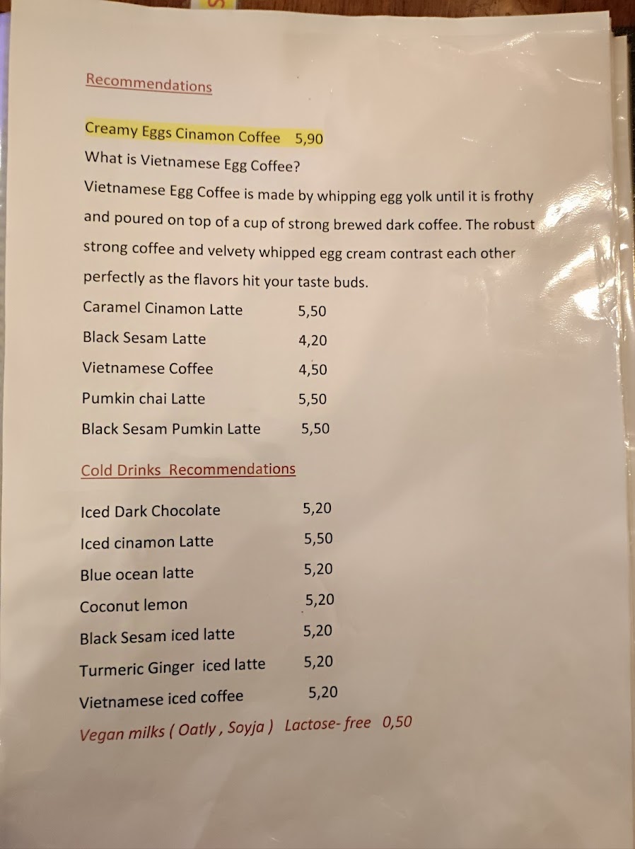 WhyNot Kaffee Photo Menu 6