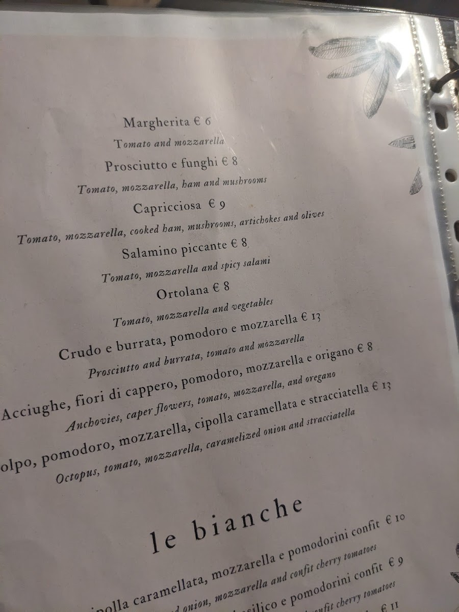 Garden Bistrot Photo Menu 1