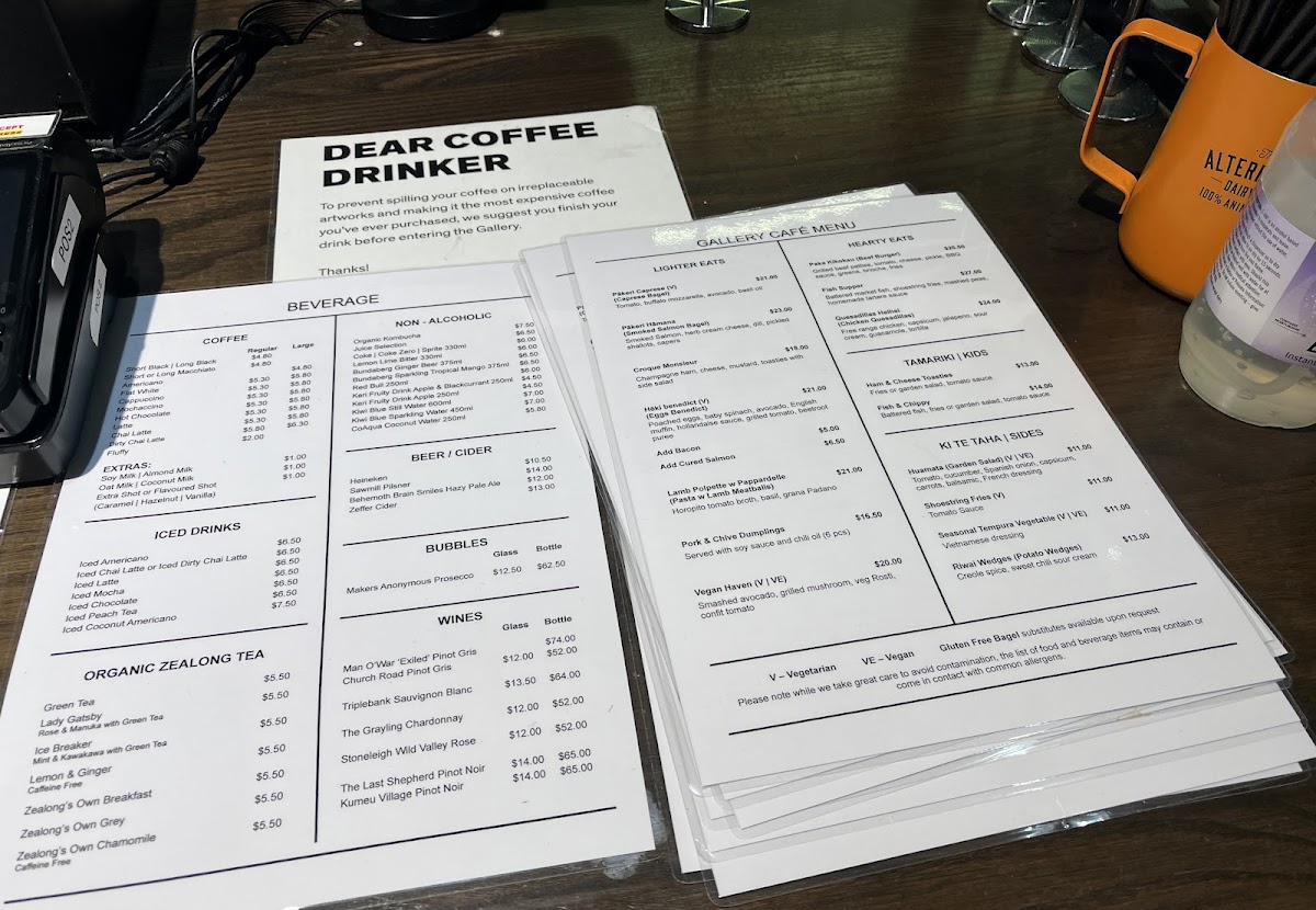 Gallery Café Photo Menu 4