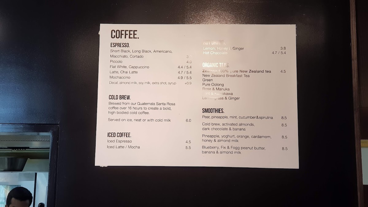 Gallery Café Photo Menu 6