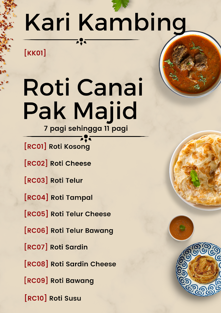 BITE by Majid Murtabak Photo Menu 2