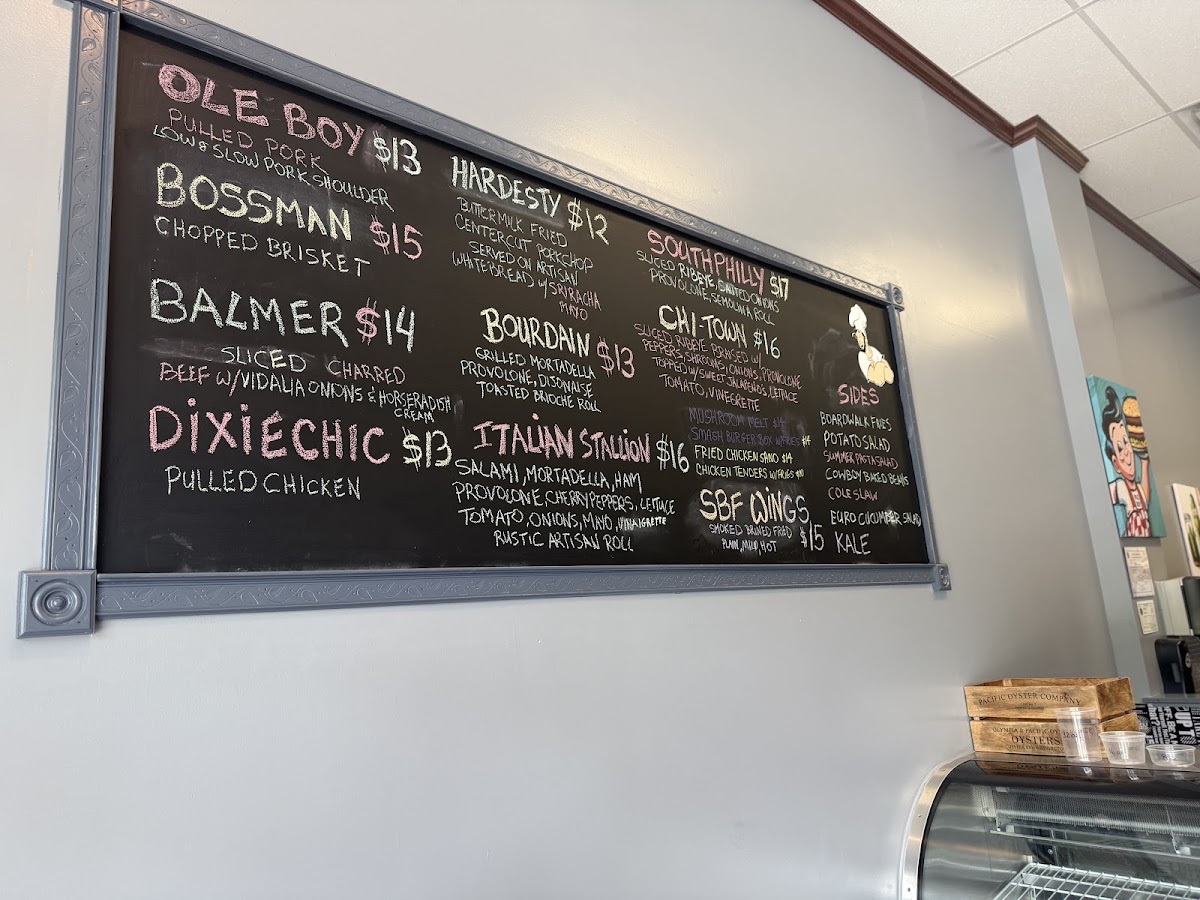 Bubba Lou's Artisan Sandwiches Photo Menu 1