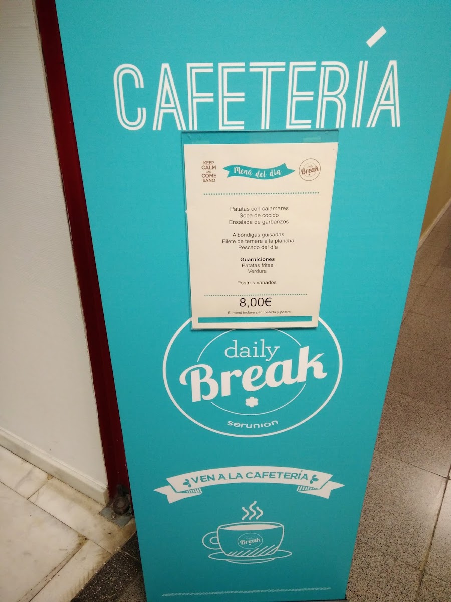 Cafetería Hospital de León Photo Menu 3