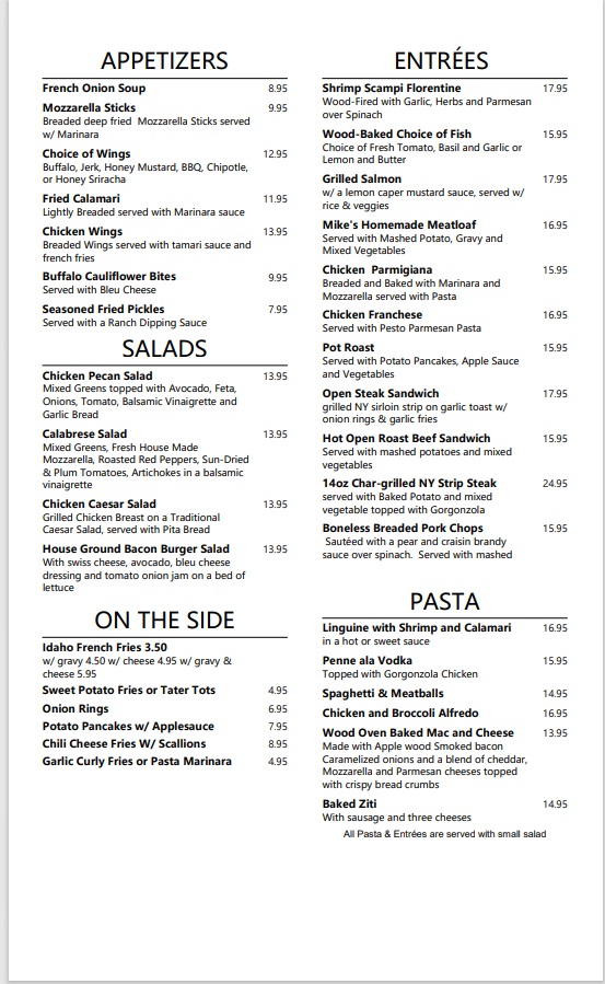 Sportsman's Alamo Cantina Photo Menu 3