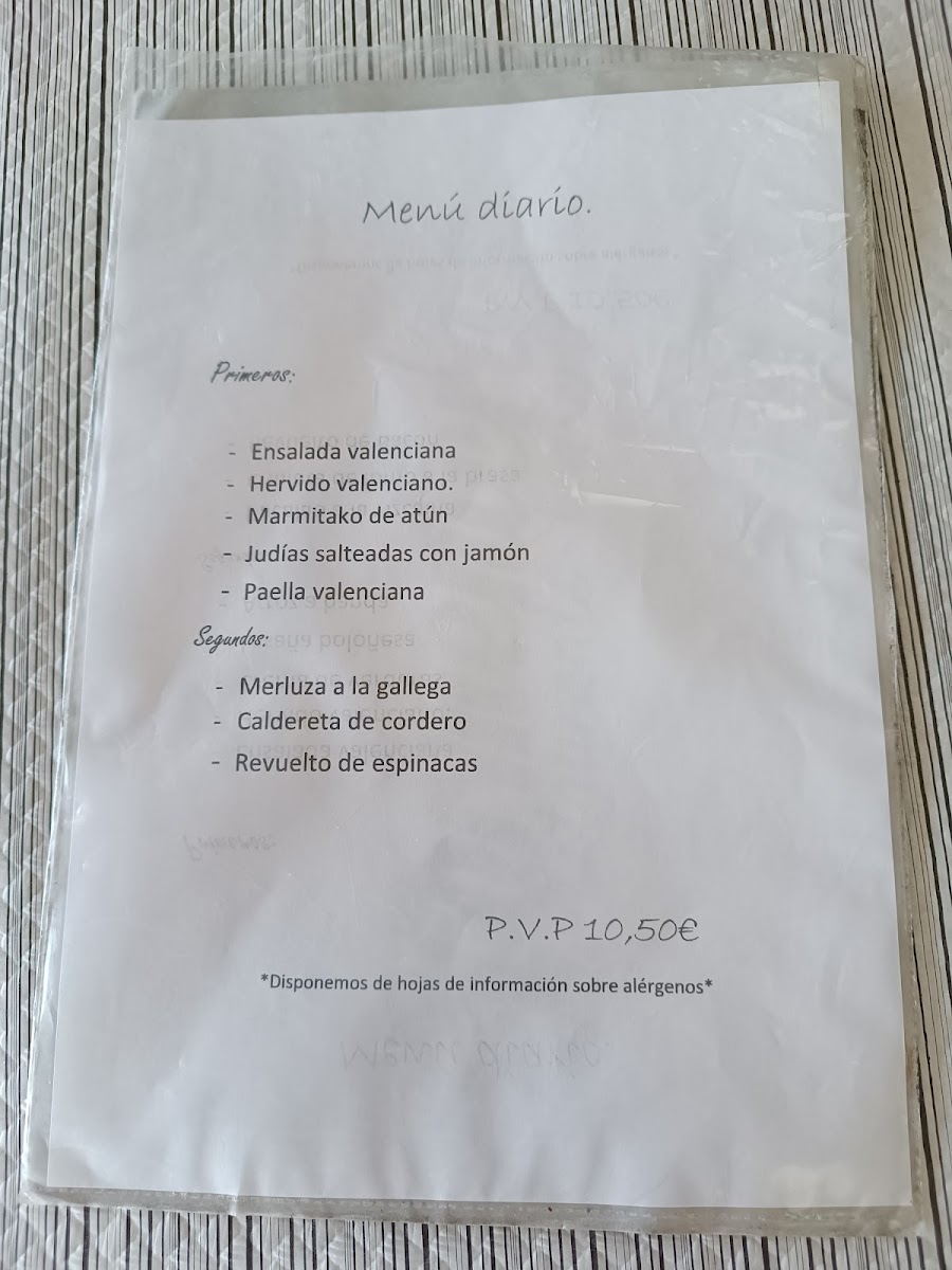 Restaurante Bar Formentera Photo Menu 1