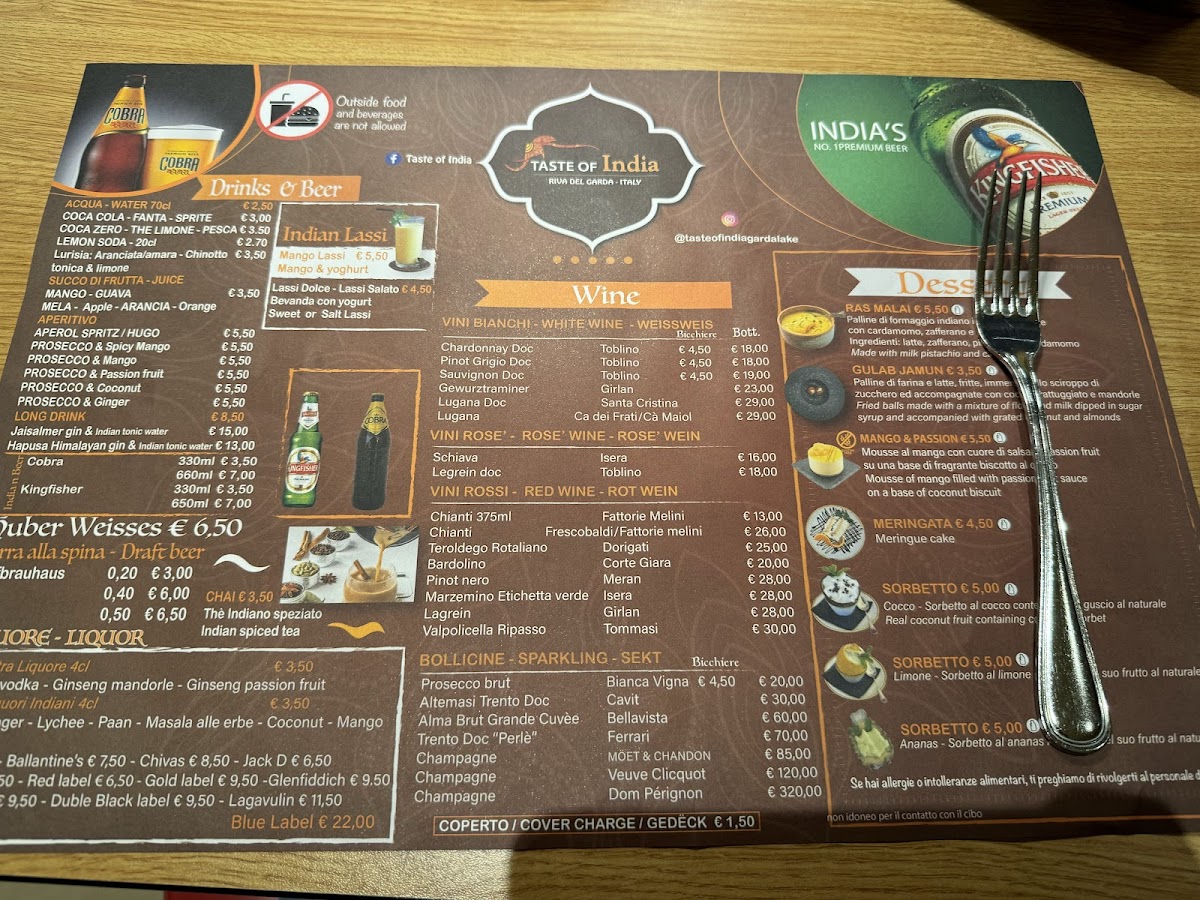 Ristorante Taste Of India Photo Menu 10