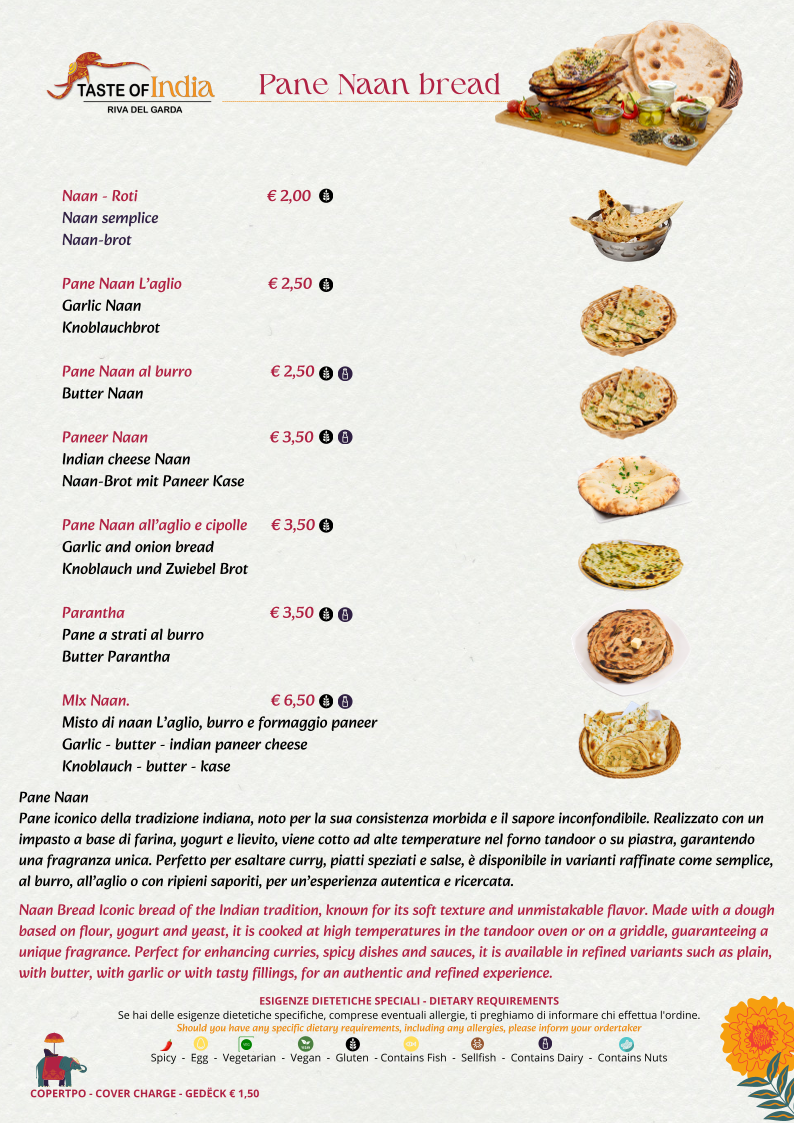 Ristorante Taste Of India Photo Menu 3