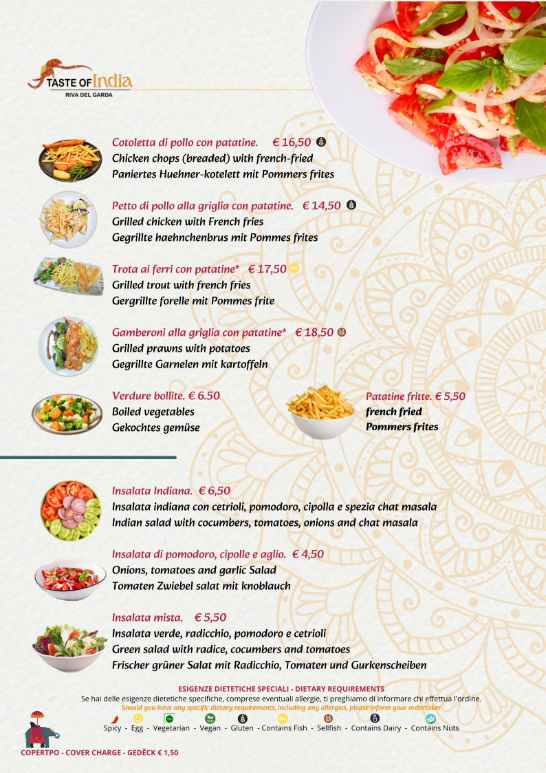 Ristorante Taste Of India Photo Menu 4
