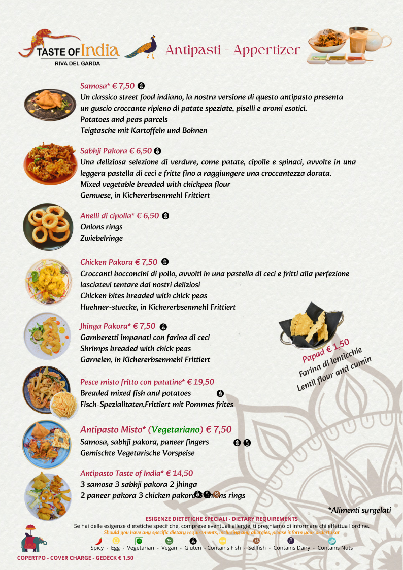 Ristorante Taste Of India Photo Menu 8
