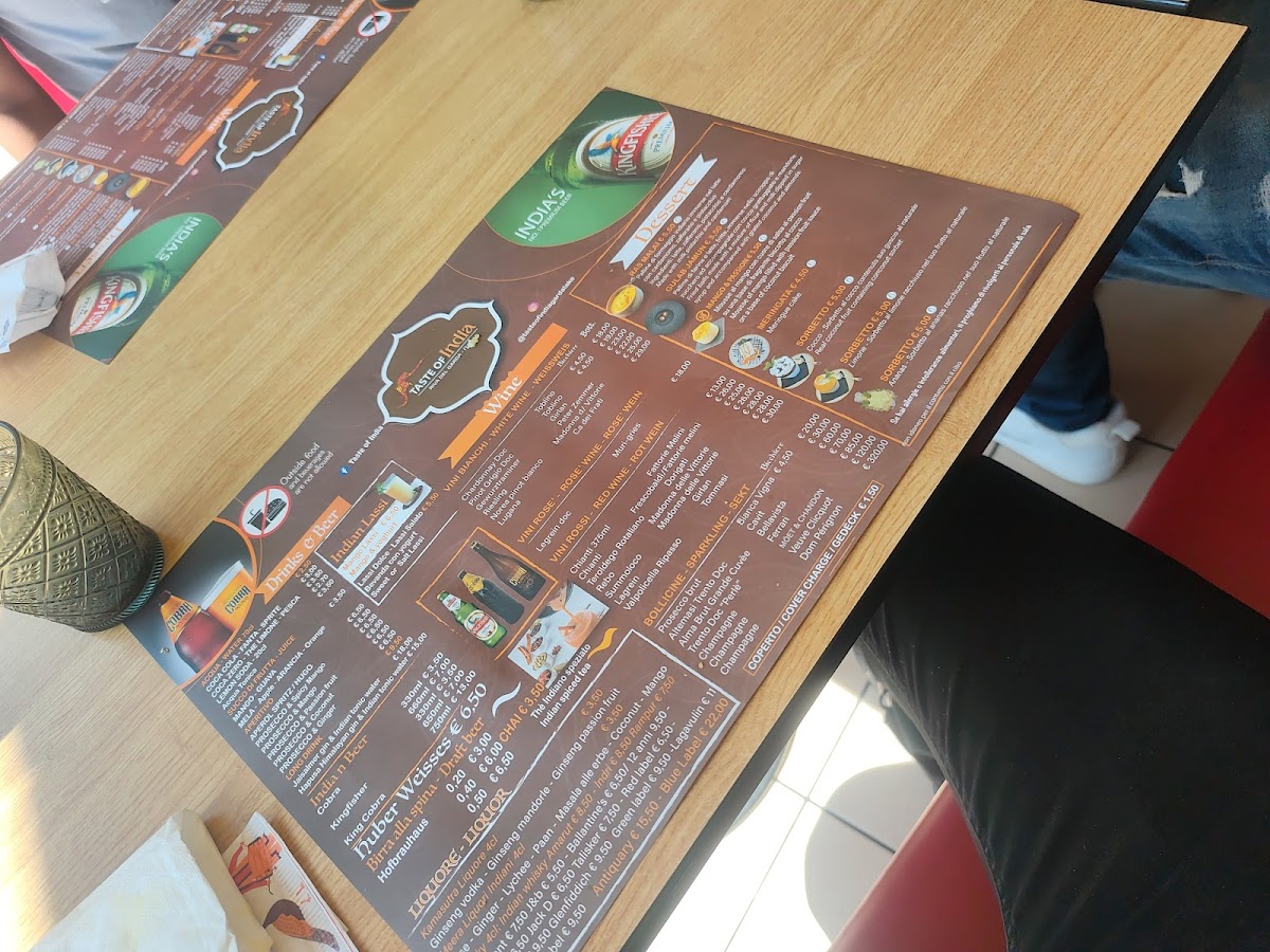 Ristorante Taste Of India Photo Menu 9